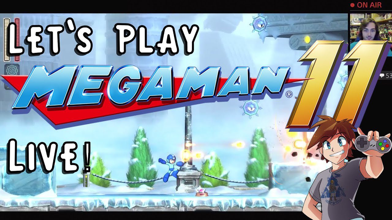 Let’s Play Megaman 11, Live!