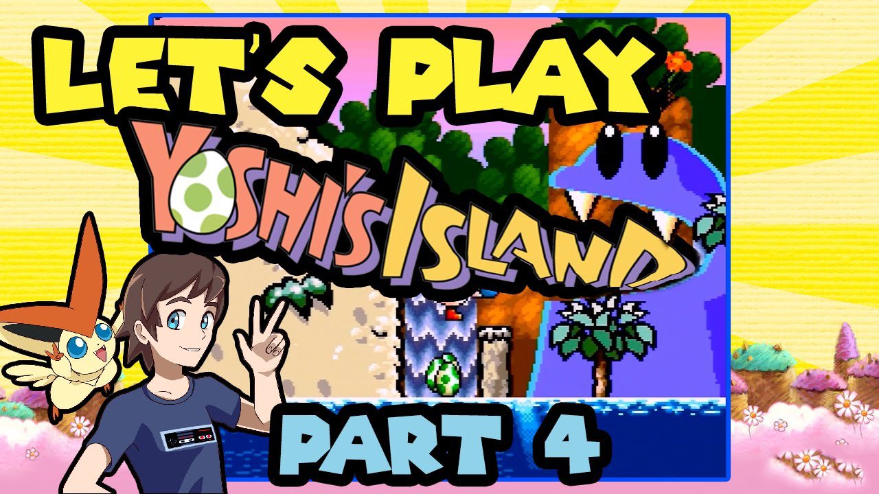 Let’s Play Yoshi’s Island Part 4 – Water Blaaarggghhh