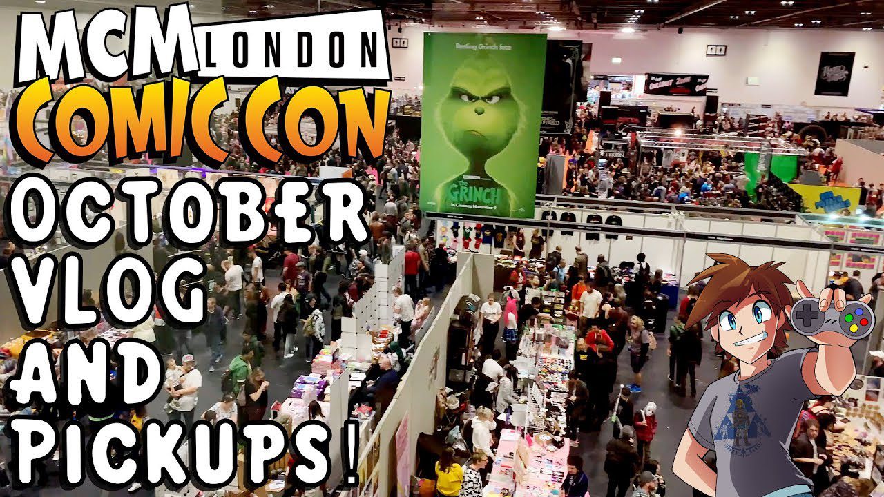 London MCM October 2018 VLOG and Pickups! (Games I Got Recently #28)