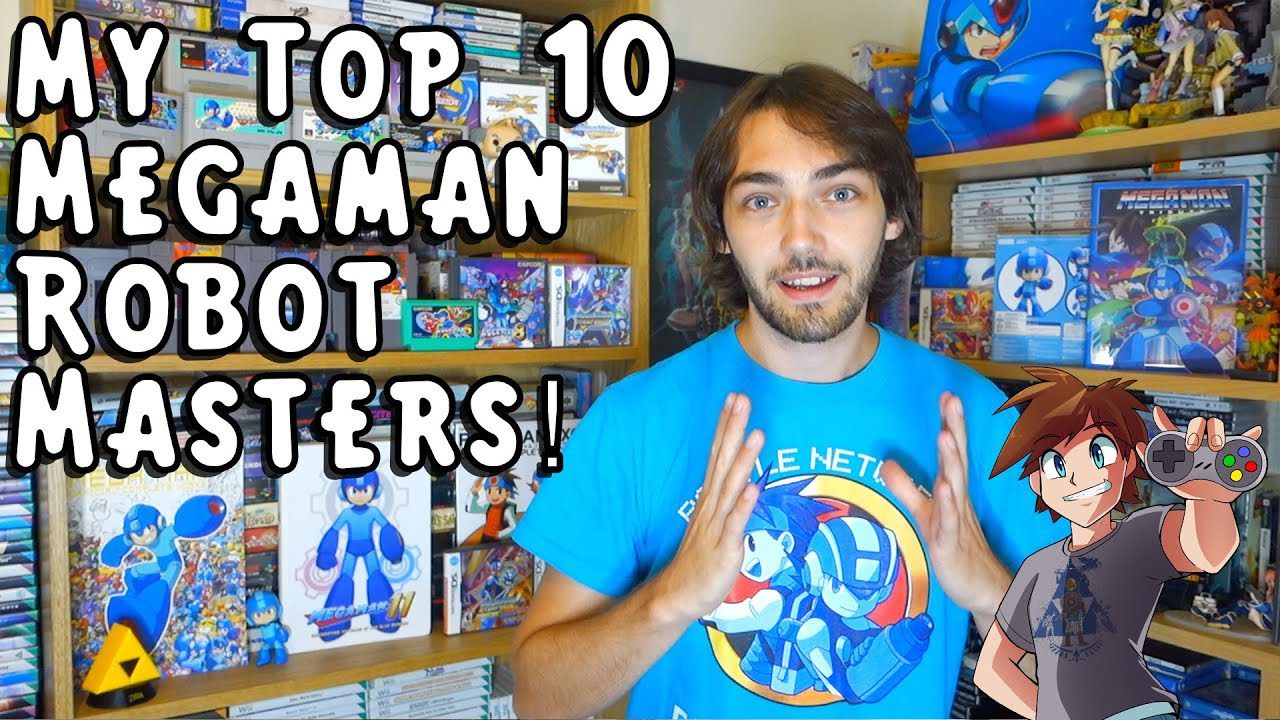 My Top 10 Megaman Robot Masters and Stages! (One From Each Game In The Classic Series!)