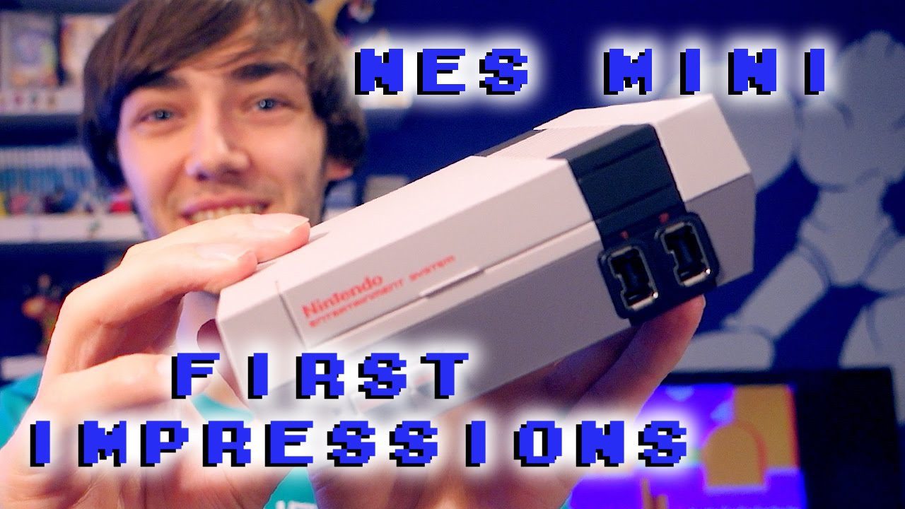 Nintendo NES Mini First Impressions, Unboxing and Gameplay Comparisons!