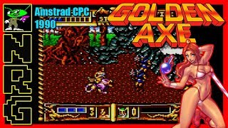 NRG: 5-10 Minutes of Gameplay – Golden Axe [Amstrad CPC]