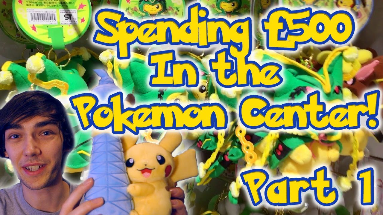 Spending £500 in the Pokemon Center Part 1: Mega Tokyo!