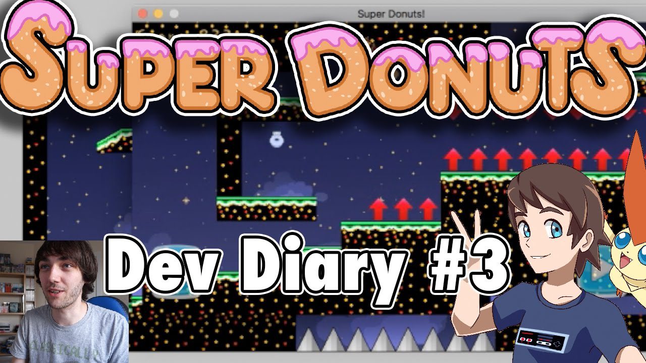 Super Donuts Dev Diary #3 – New Power-Ups and Anti-Gravity Donut Action!