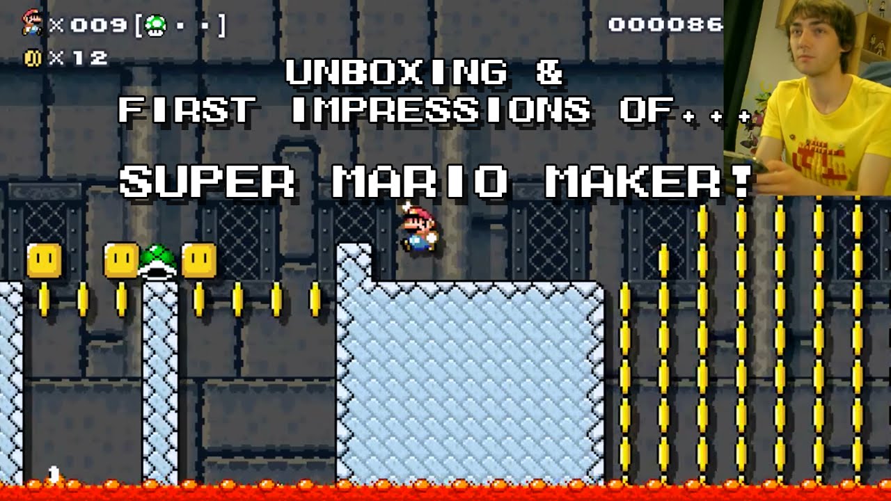 Super Mario Maker Unboxing & First Impressions