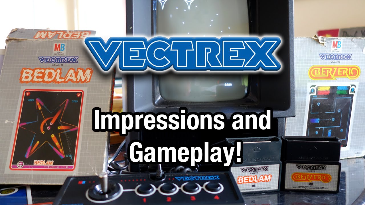 Vectrex – Impressions and Gameplay!