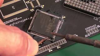 VLOG – Commodore Amiga TF330 Build, Firmware Update, Rev 2 Mod, & Give Away!