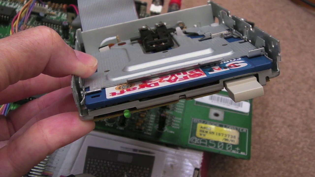 VLOG – Sony MPF920 Z/131 PC 720K Floppy Disk Drive – Convert to Amiga or Atari ST