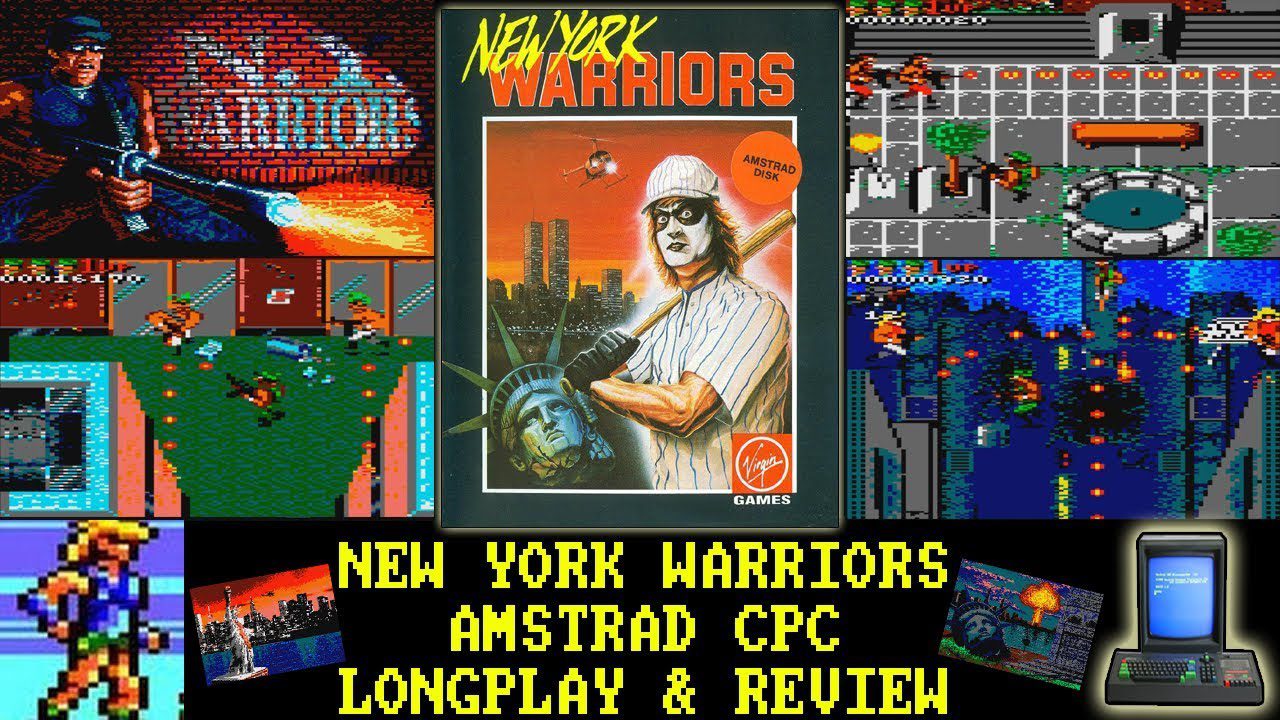 [AMSTRAD CPC] New York Warriors – Longplay & Review