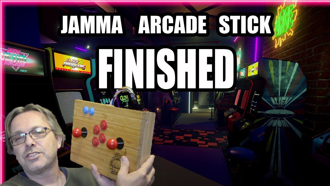 Finished Arcade Stick Build