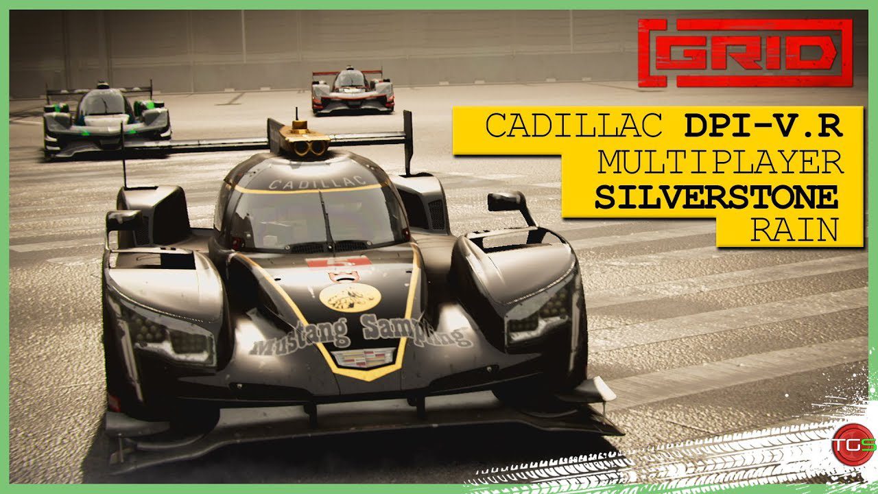 GRID – Multiplayer / Silverstone (Rain) Cadillac DPi-V.R 2019 (New footage)