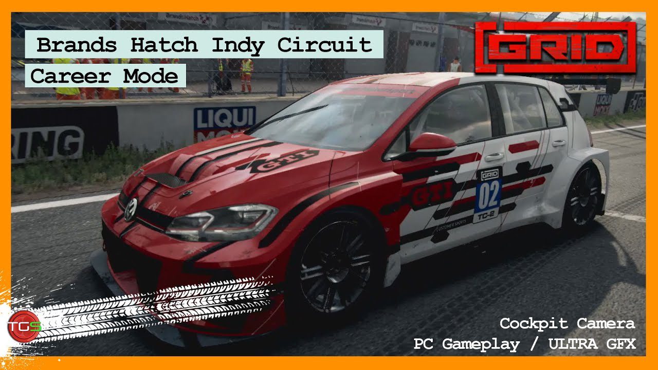 NEW GRID 2019 GAME – Brands Hatch Indy Circuit! (Career Mode) Cockpit Cam (PC Gameplay / ULTRA)