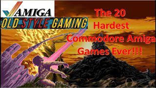 The 20 Hardest Commodore Amiga Games Ever Made!