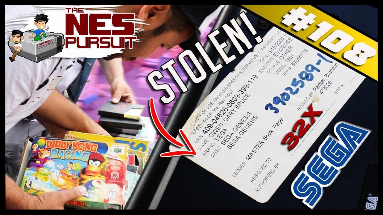 TheNesPursuit – Video Game Consoles From Police EVIDENCE – Episode 108