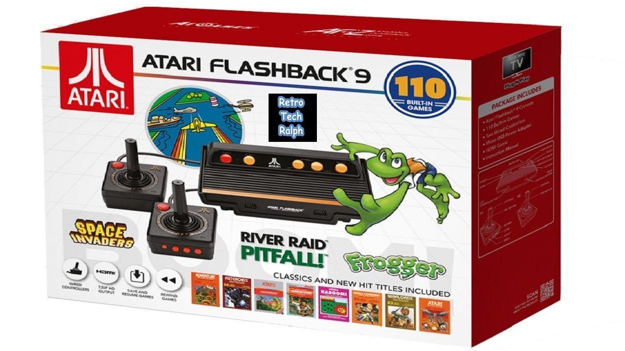 Boom! Atari Flashback 9 Console 110 Games