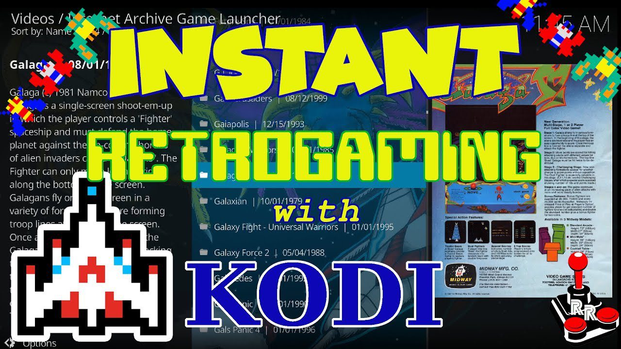 Emulation with KODI | Fantastic casual retrogaming