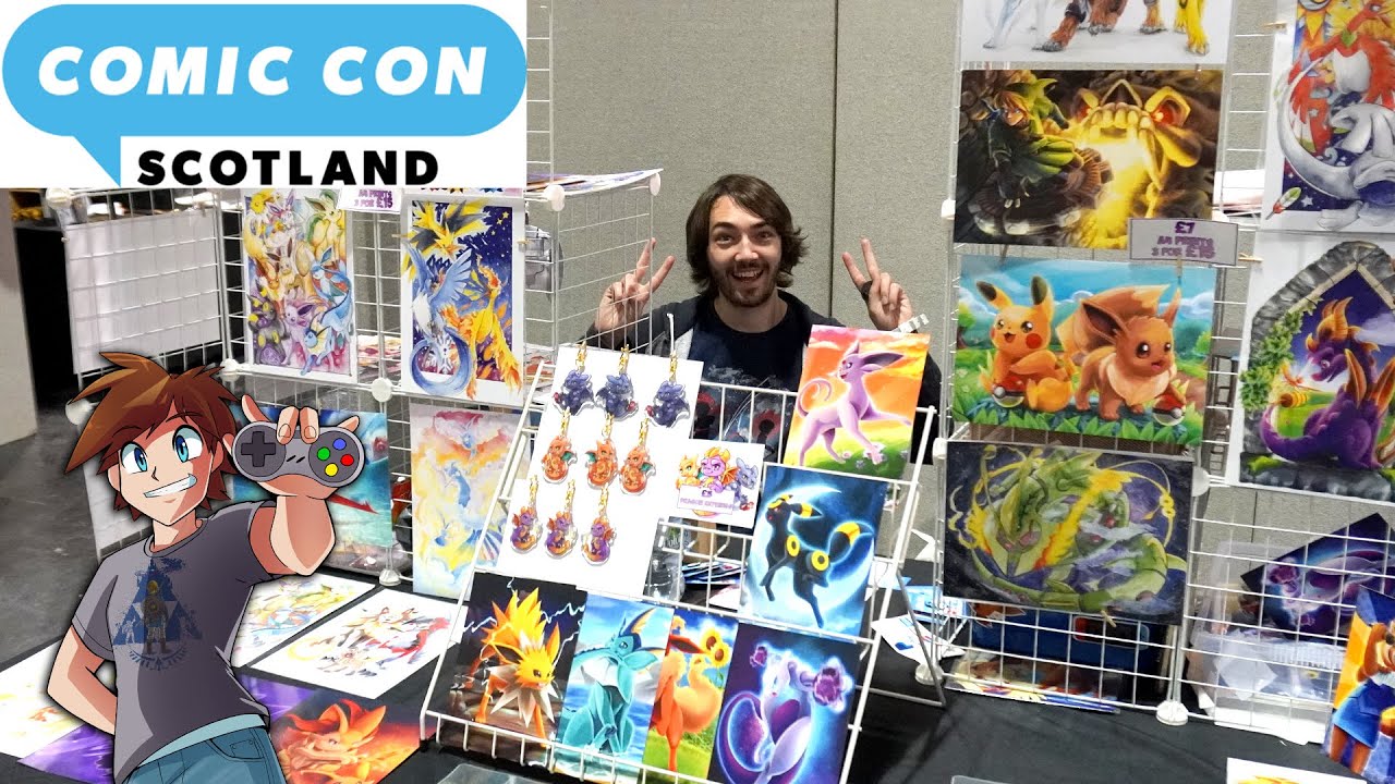 Geeking out in Glasgow! – MCM Comic Con Vlog and Pickups!