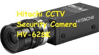 Hitachi CCTV Security Camera HV-62SK Teardown