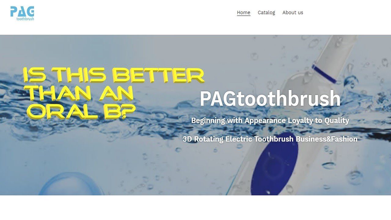 PAG toothbrush Compare with oral B and Review