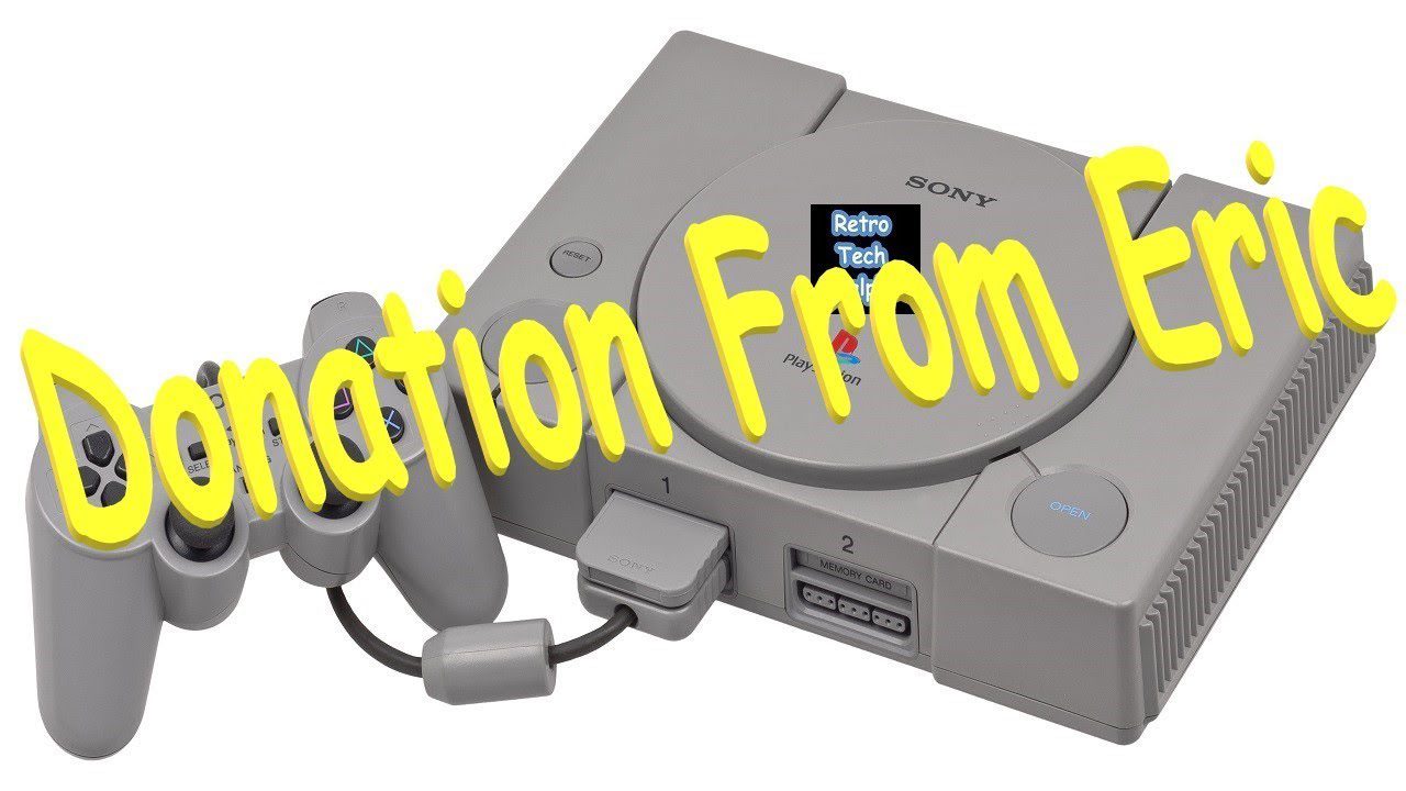 Playstation Donation from Eric
