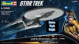 REVELL 1:500 STAR TREK USS ENTERPRISE NCC-1701 INTO DARKNESS MODEL KIT