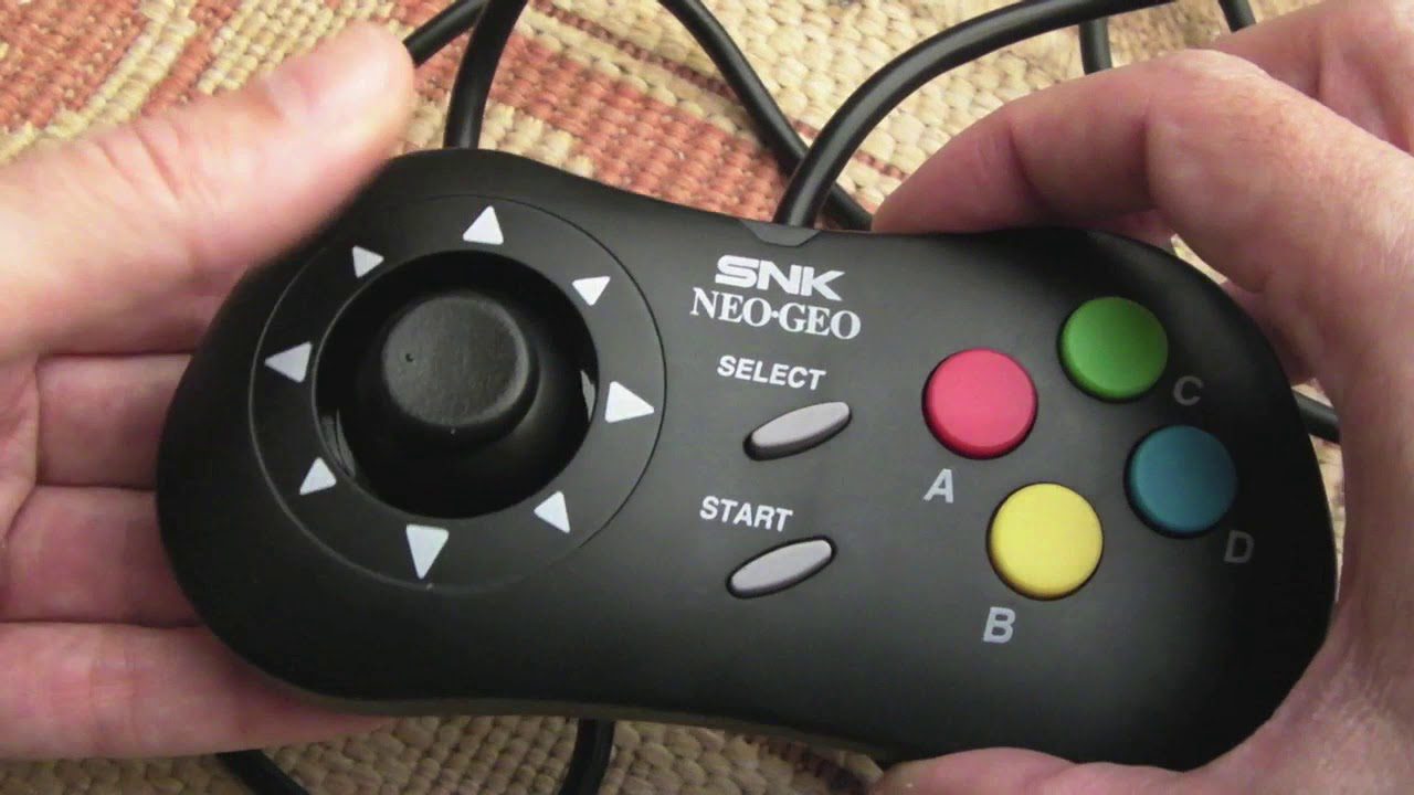 SNK Neo Geo – New (2019) Modded Neo Mini Pad (Microswitches)