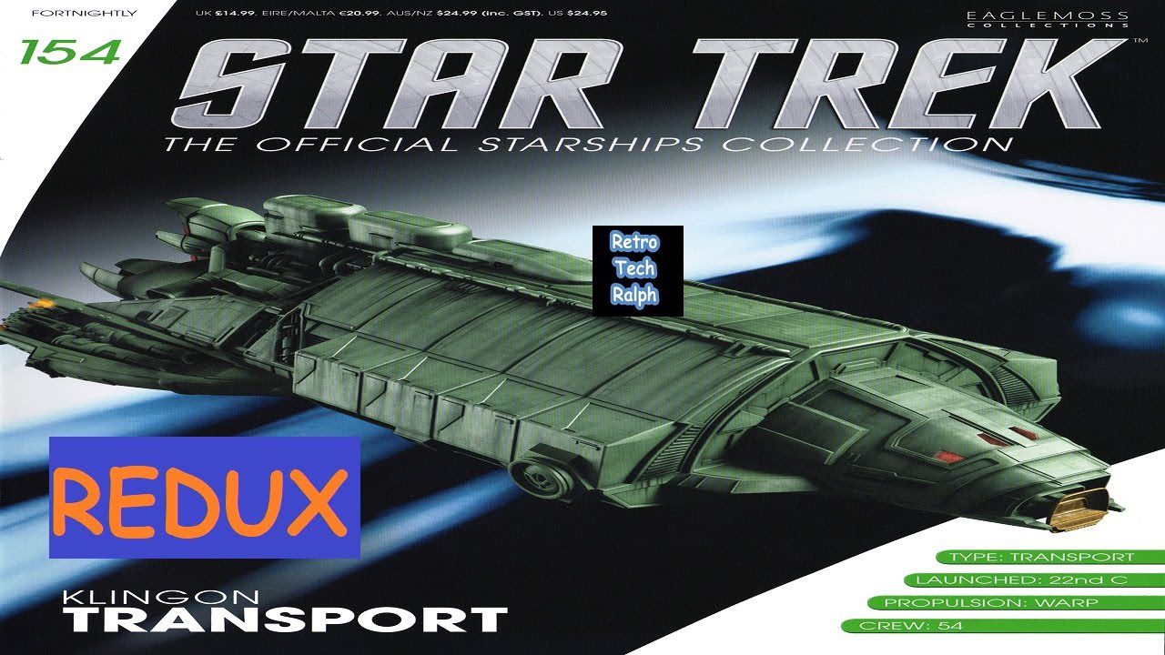 Star Trek Official Starship Collection By Eaglemoss. Issue 154 Redux