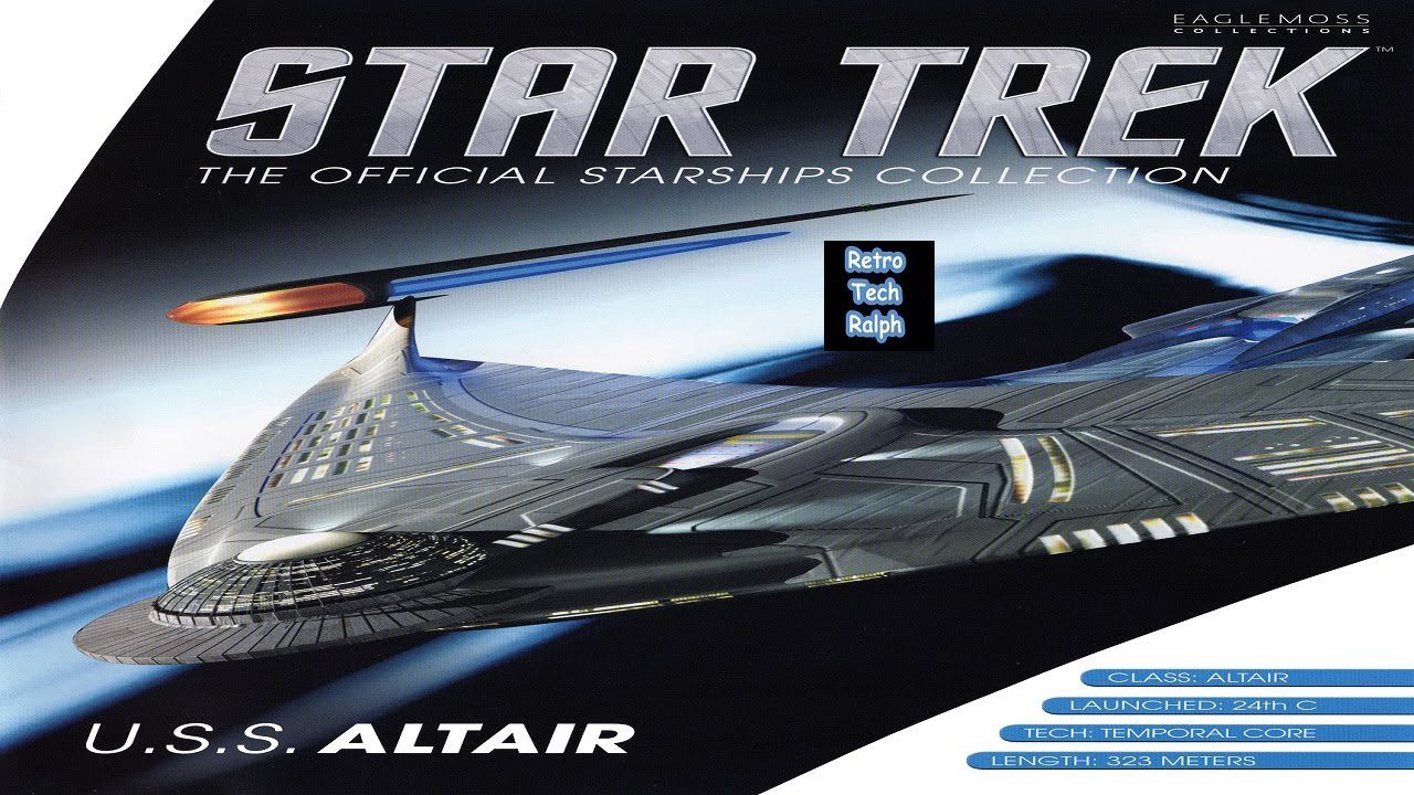 Star Trek Official Starship Collection By Eaglemoss. Issue Bonus 16 USS Altair