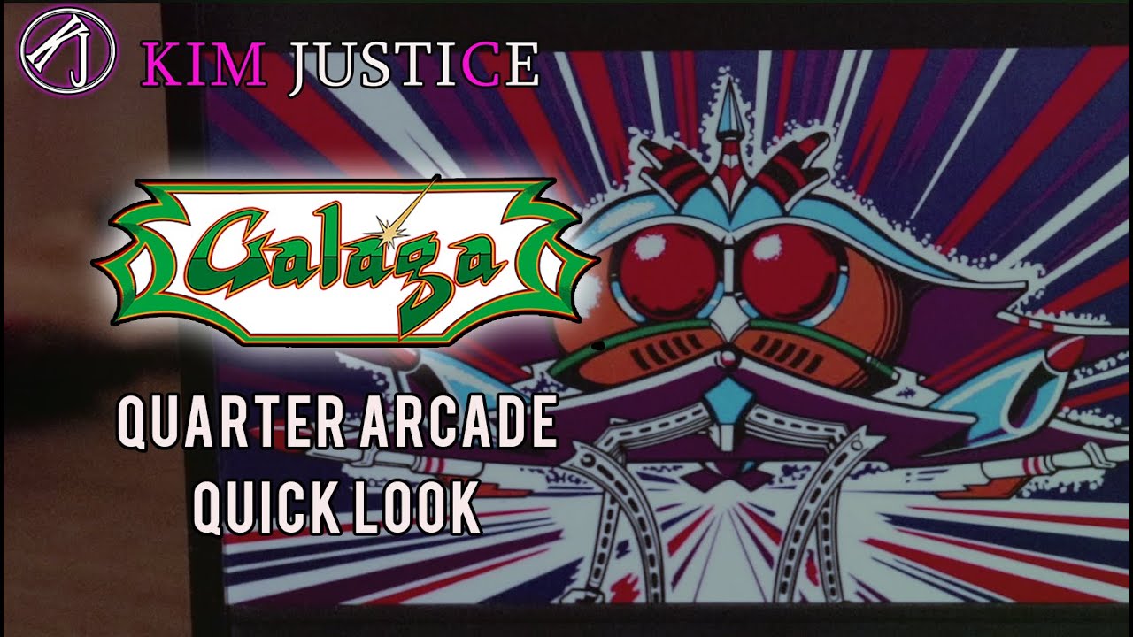 A Quick Look at the Galaga Quarter Arcade | Kim Justice