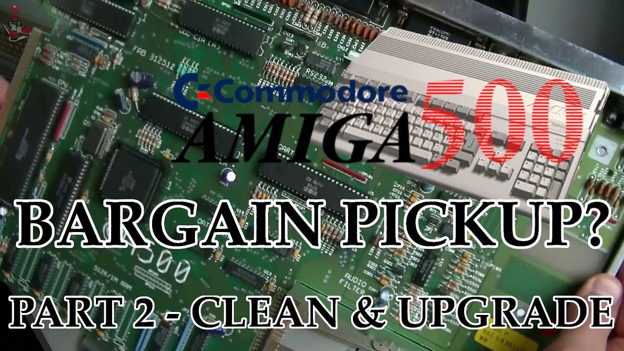Amiga 500 Bargain Pickup | Part 2 – Clean, Restore & Upgrade