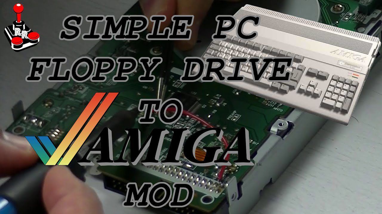 Convert a PC Floppy Drive to work on AMIGA | Easy Mod