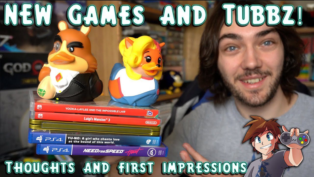 NEW Games and Tubbz! – Thoughts on Pokemon, Luigis Mansion, Yooka-Laylee and more!