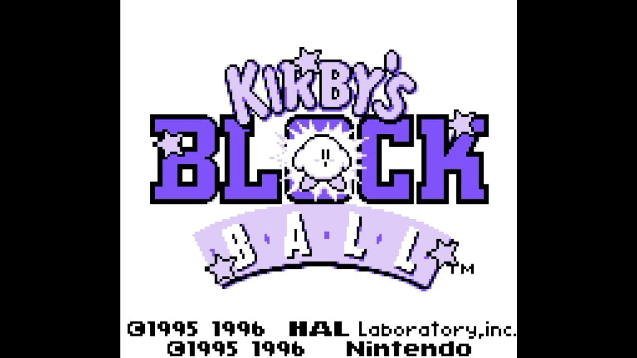 A look at: Kirby’s Block Ball (Kirby no Block Ball) for Nintendo Game Boy