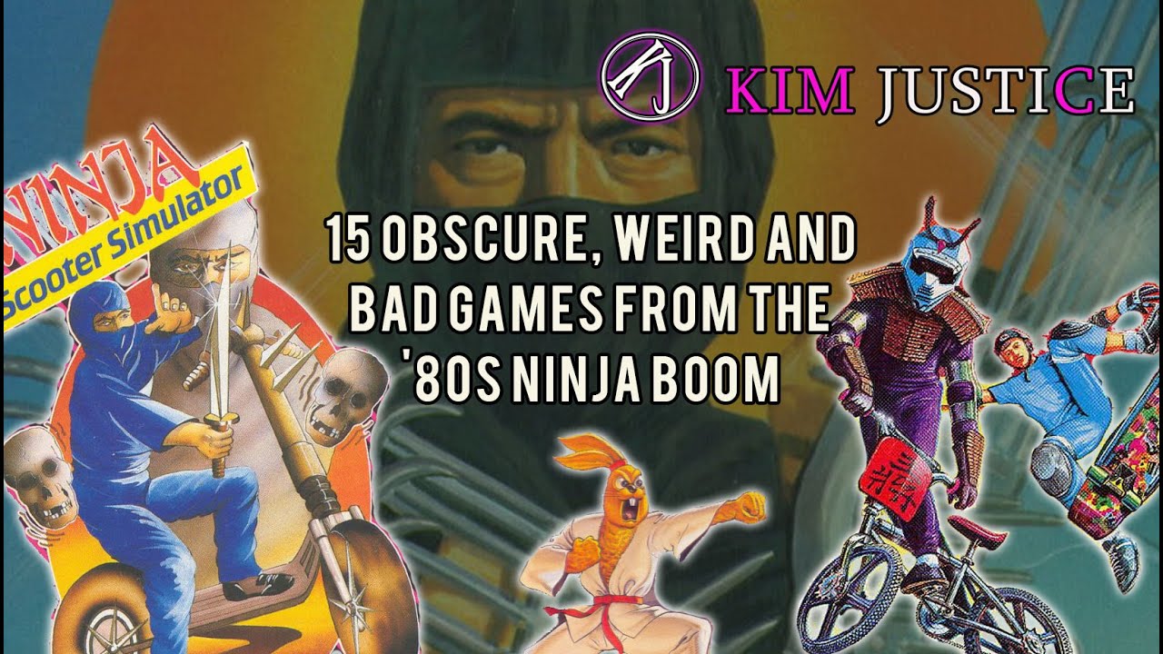 15 Obscure, Weird and Bad Games From the ’80s Ninja Boom | Kim Justice