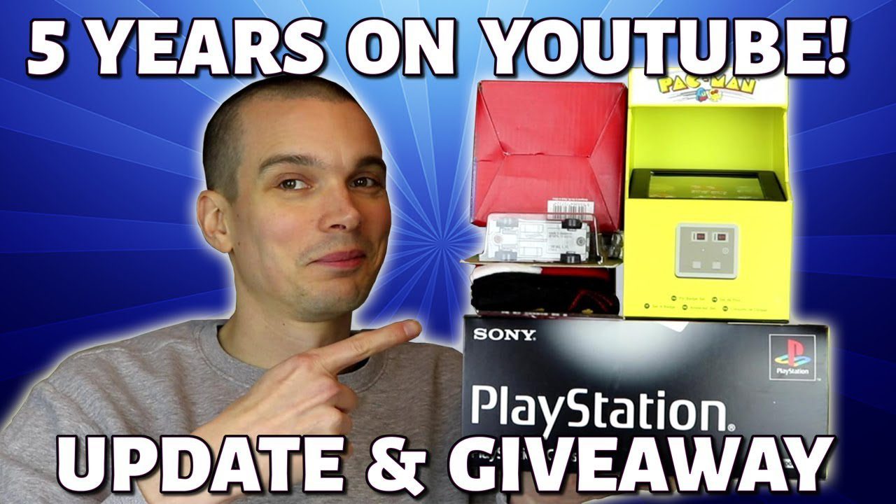 5 Years On YouTube! – Update & Giveaway