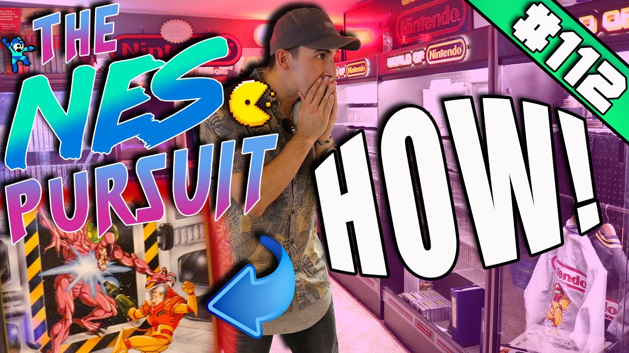 TheNesPursuit – These NINTENDO items are ONE OF A KIND – RARE Retro you HAVE NEVER seen -Episode 112