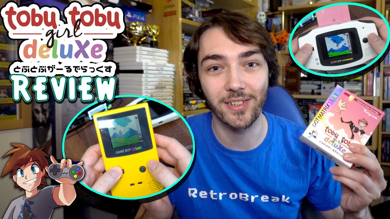 Tobu Tobu Girl DX Unboxing and Review! – New Gameboy Homebrew Game!