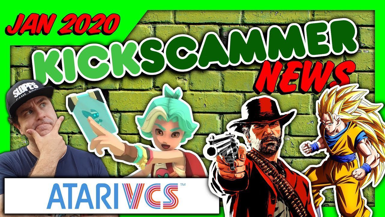 Bad Dragonball Z & Star Wars campaigns, “Stolen” cars & more Atari VCS news | #KickScammerNews Jan20