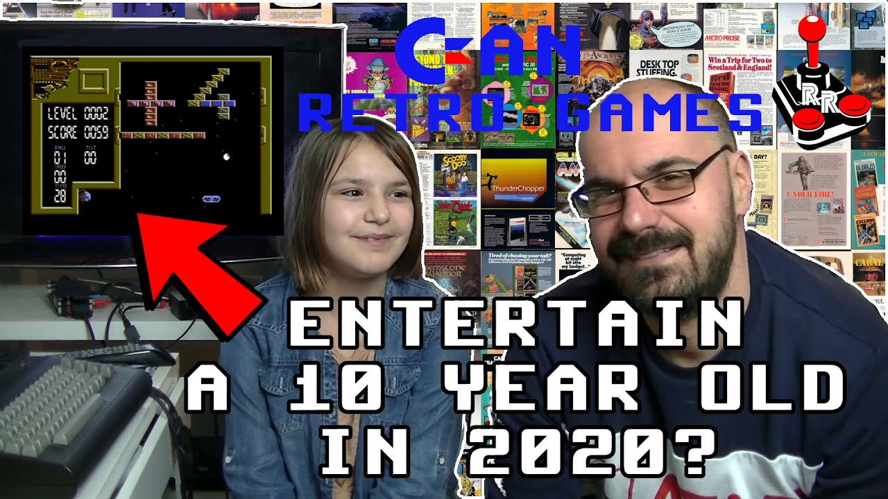 Can 8bit Commodore games entertain a 10 year old in 2020?