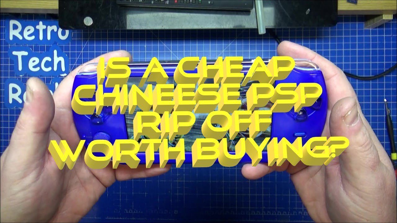 Cheap Chinese PSP rip off. Review and repair