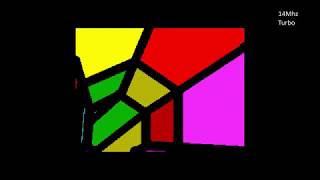 Checking Out The Same ZX Spectrum Demo At 3.5 Standard And 14Mhz Turbo (ZX-Next emulated On CSpect)