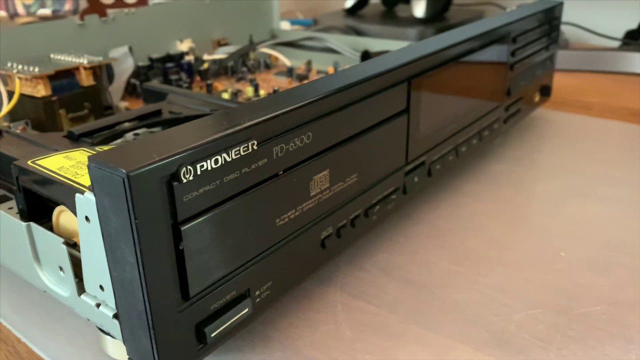 Me Attempting To Fix a Broken Beat Up Pioneer PD-6300 CD player – Did It Once, Can I Do It Again?