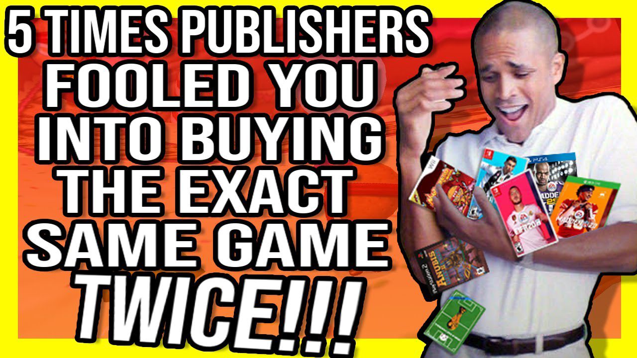 🤦‍♀️ 5 Times Publishers Fooled You Into Buying the Exact Same Game Twice! | Fact Hunt | LarryBundyJr