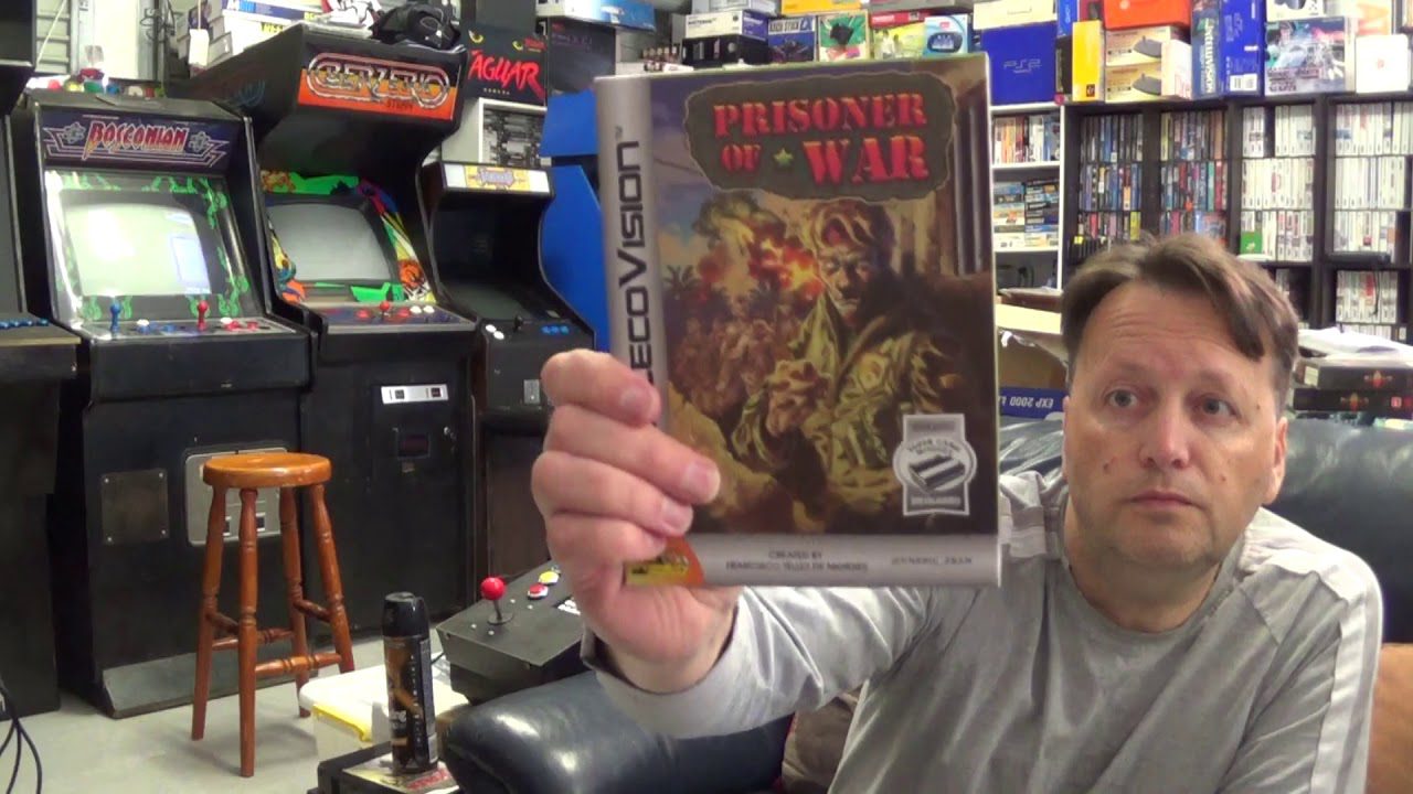 Colecovision Homebrew Games (1942, The Cure, Ghost & Prisoner of War) Pickup & Play March 2020