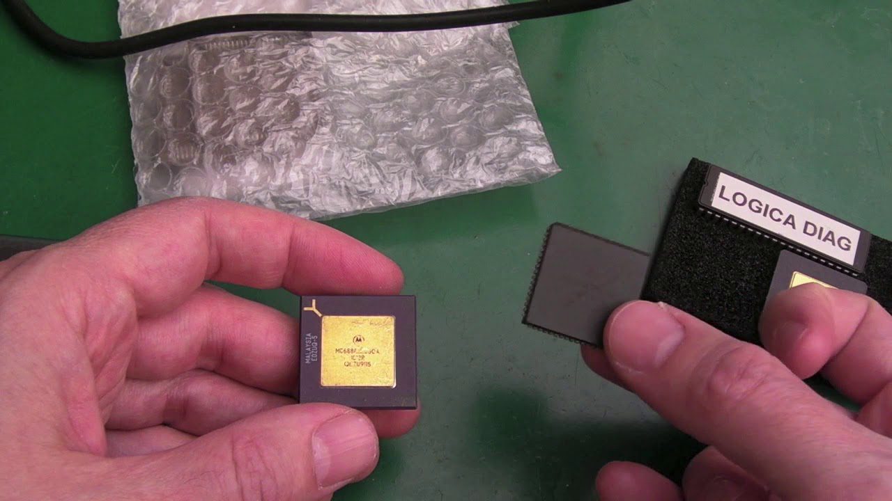 Commodore Amiga 68882 FPU Testing & Fakes