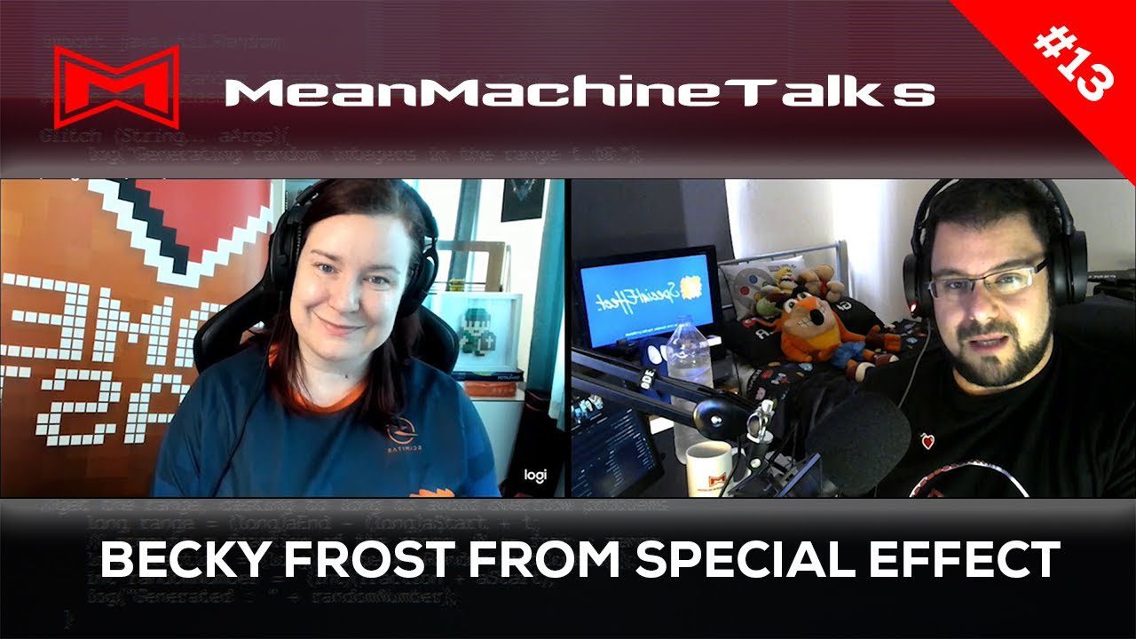 Mean Machine | Talks Podcast – #13 – Becky Frost from Special Effect