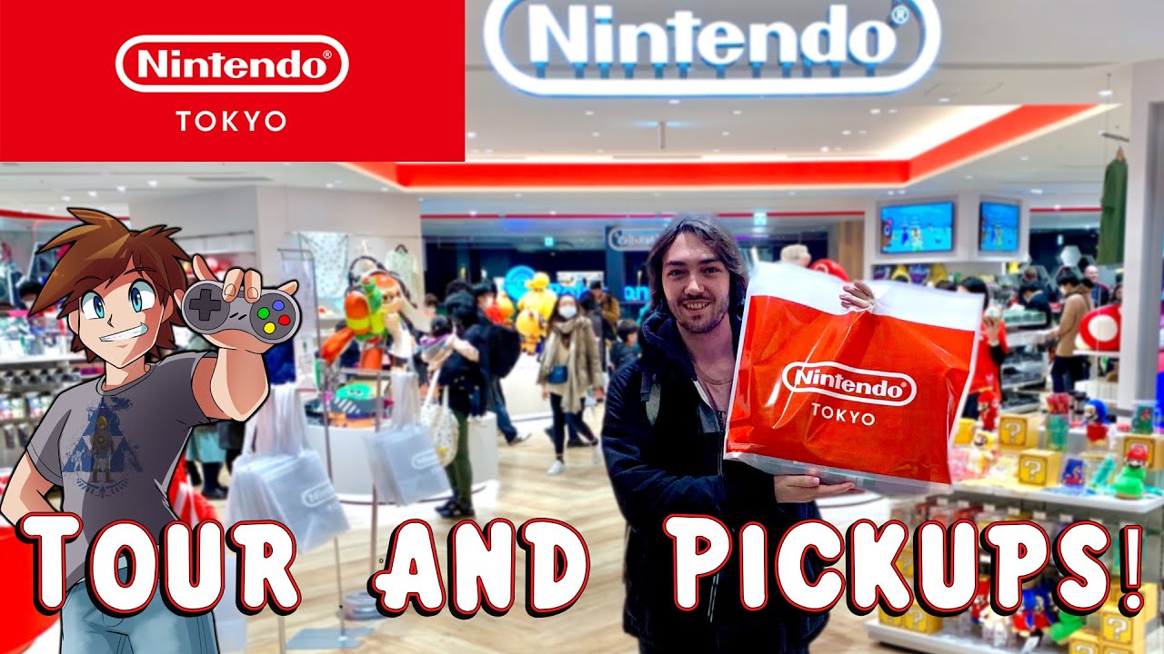 Nintendo Store Tokyo – Shop Tour and Pickups!