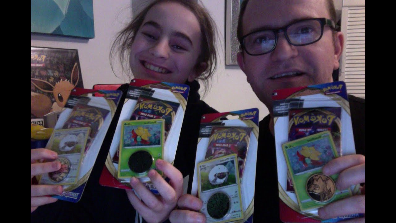 Pokemon Trading Card Game Sword and shield collection 3 blister pack opening