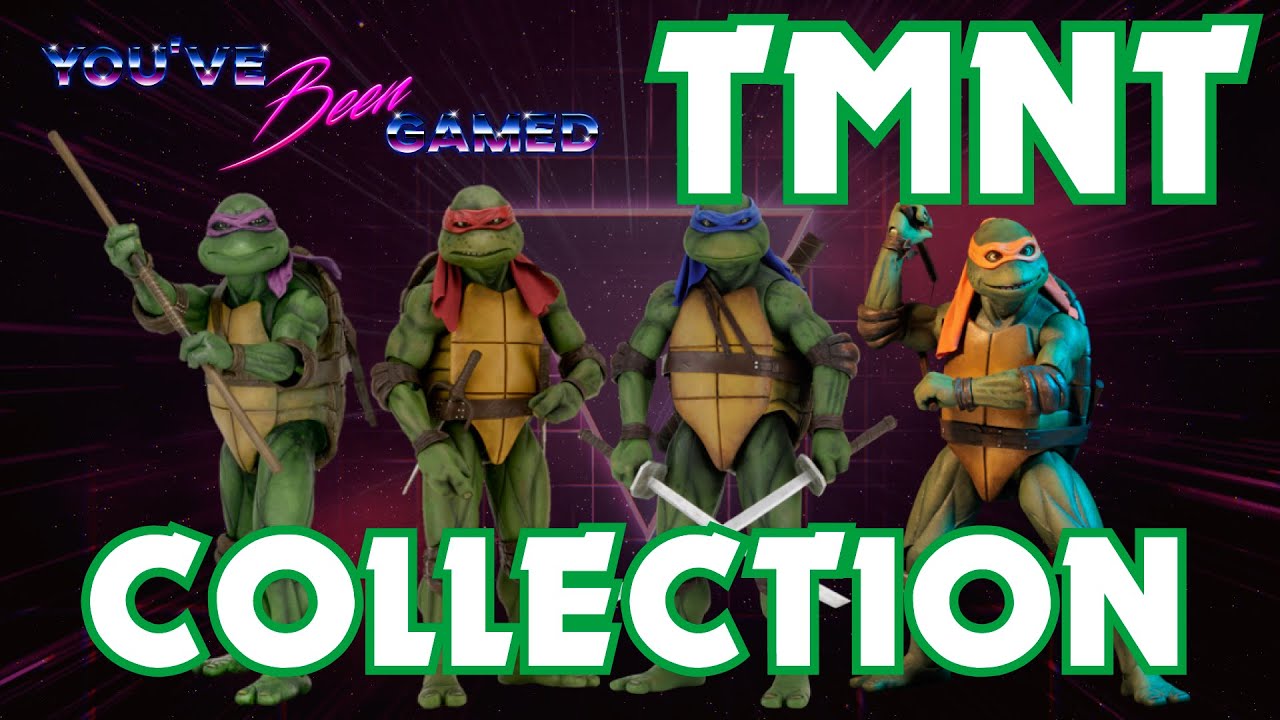 Teenage Mutant Ninja Turtles 90s Film Figures Collection