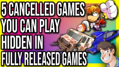 🙈 5 Cancelled Games You Can Play, Hidden in Fully Released Games! | Fact Hunt | Larry Bundy Jr